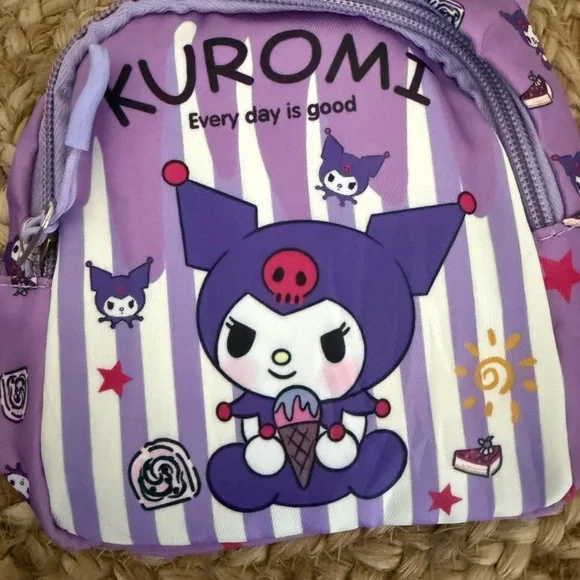 Kuromi Purple Crossbody Bag - Picture 2 of 4